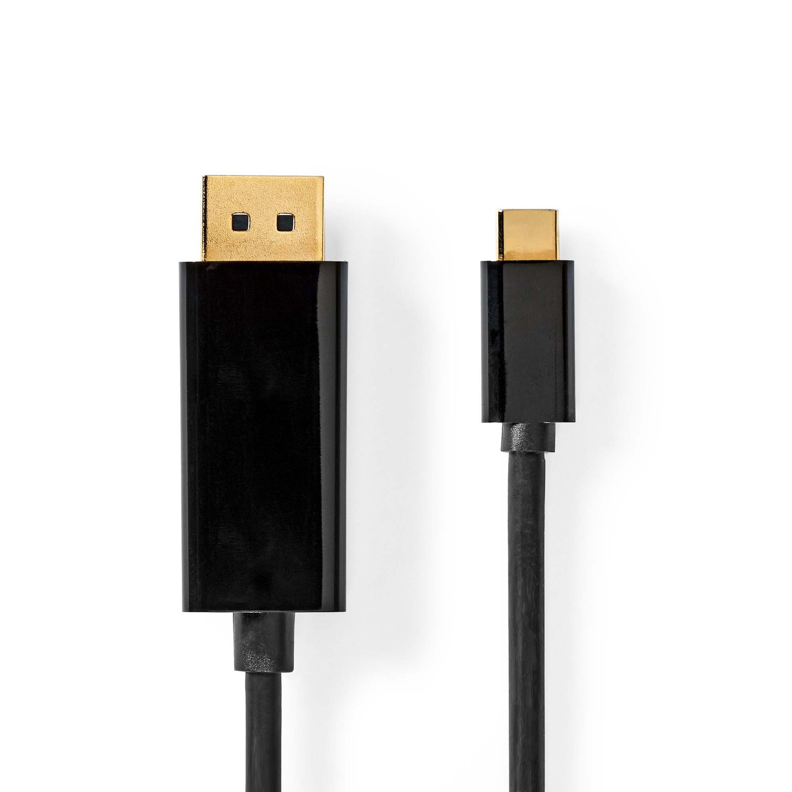 Plexgear USB-C-kabel til Displayport 2 m