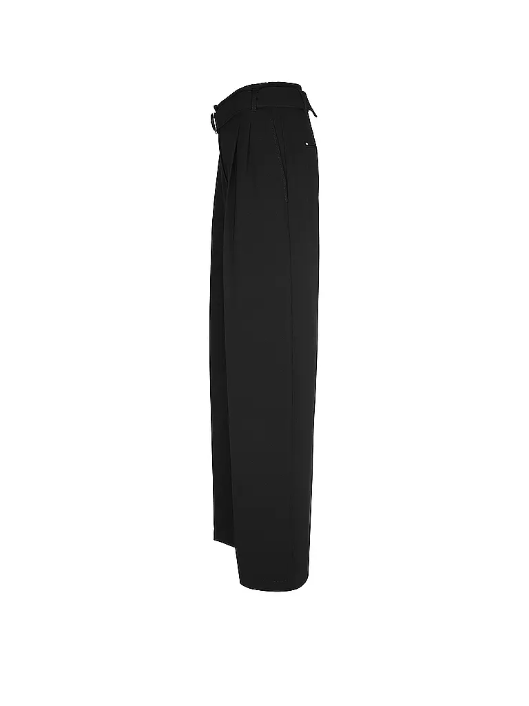 BOSS Marlenehose TAPIANA schwarz
