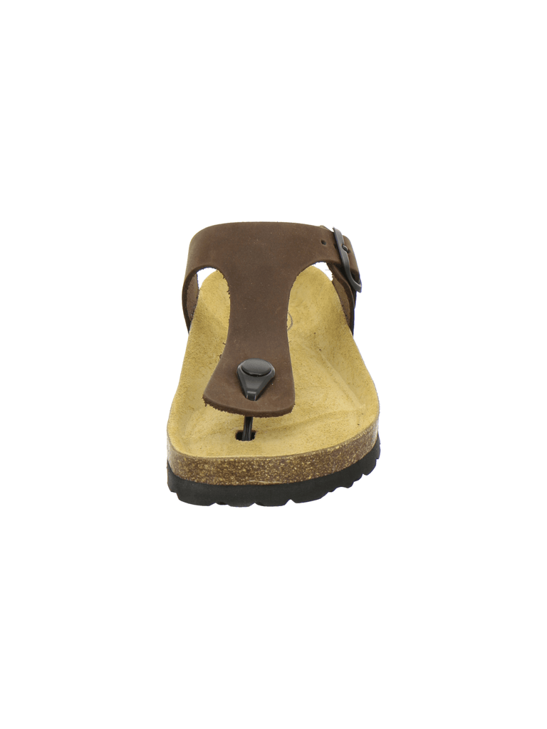 Zehensteg Sandalen Damen mocca