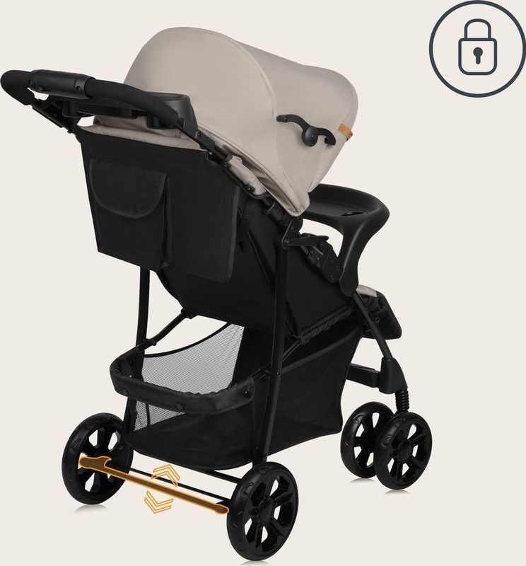 Lionelo Emma Plus Buggy lichte 5 punts gordel Kinderwagen tot 15kg