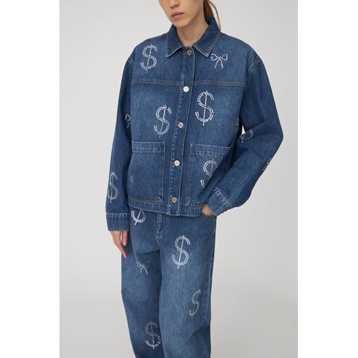 Stella Nova Million Dollar Baby Skjorte, Washed Denim Blue, 40