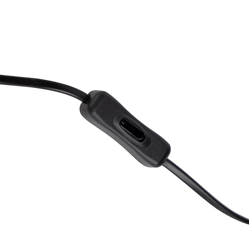 Moderne wandlamp zwart verstelbaar - Muro