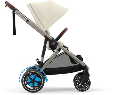Cybex e-GAZELLE S Sportsvogn, Seashelle Beige/Taupe