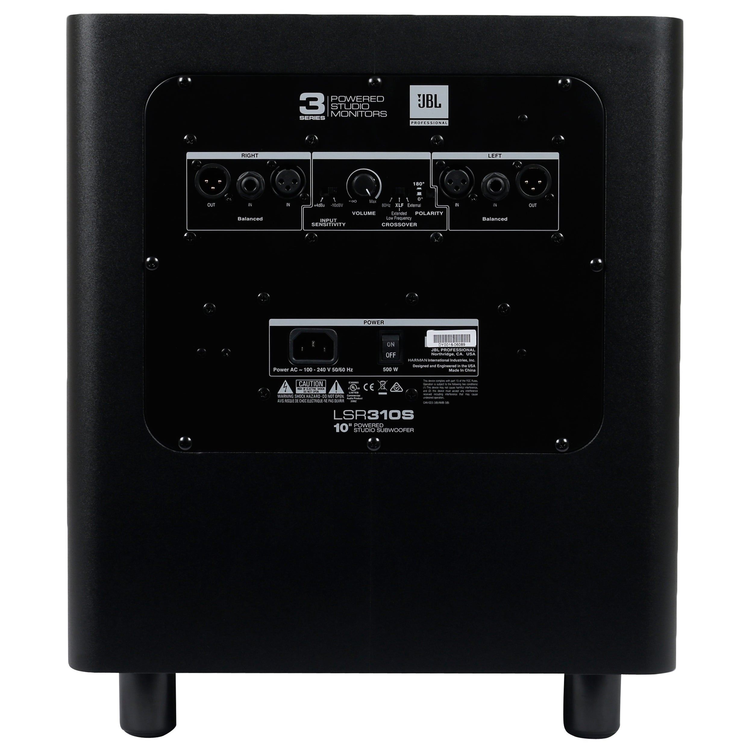 JBL LSR310S actieve studio subwoofer