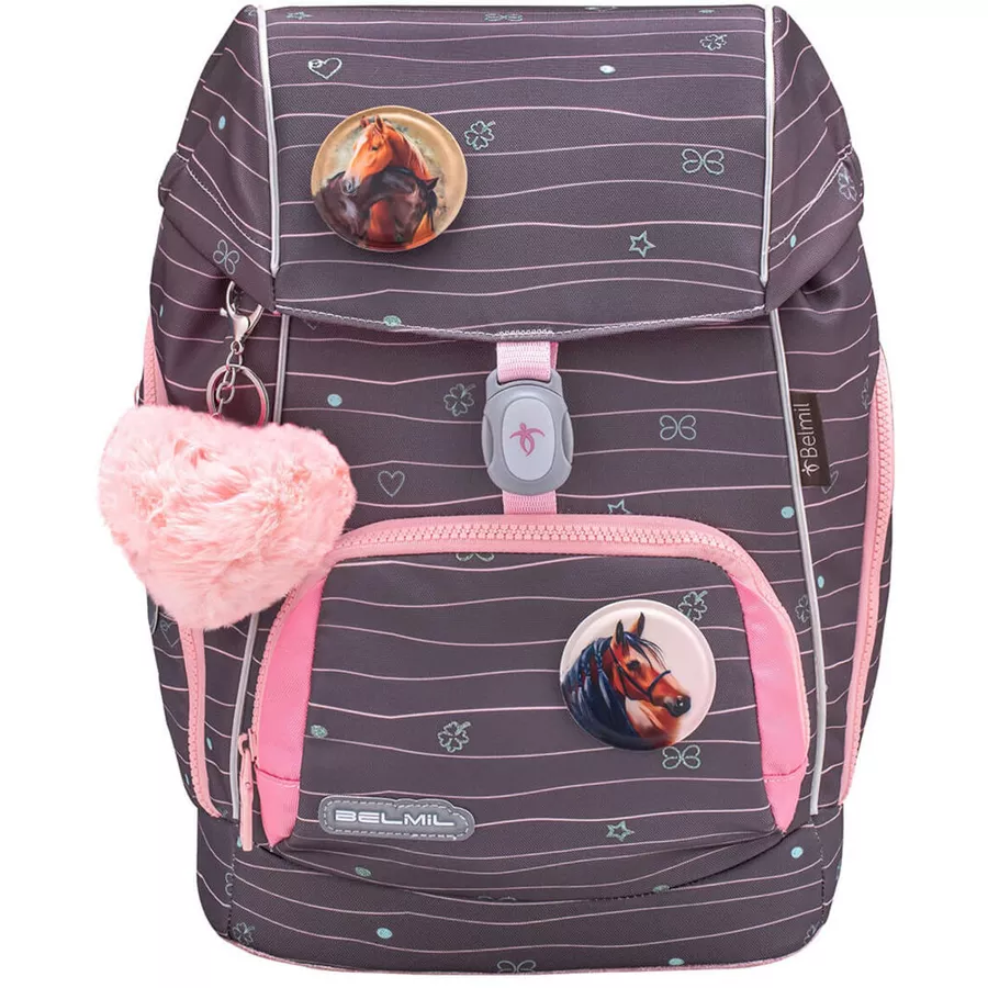 Belmil Schulranzen Premium Comfy Plus Set 6-teilig Mint
