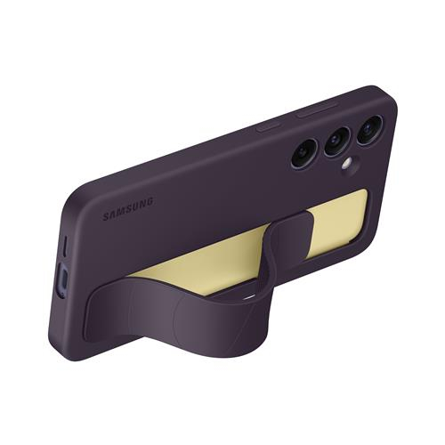 Galaxy S24  Plus Silikon Grip Cover Hülle (EF-GS926CEEGWW) - Dark Violet (Lila)