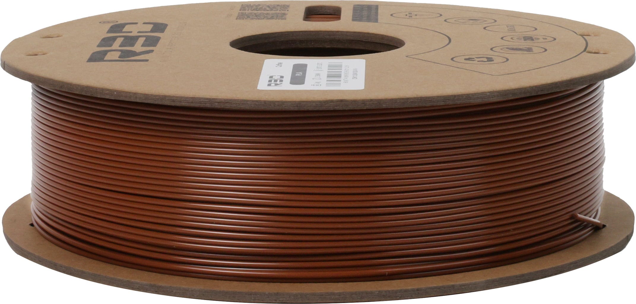 R3D  ABS Coffee Color, 1,75 mm / 800 g    Langlebiges Filament mit guten mechanischen Eigenschaften