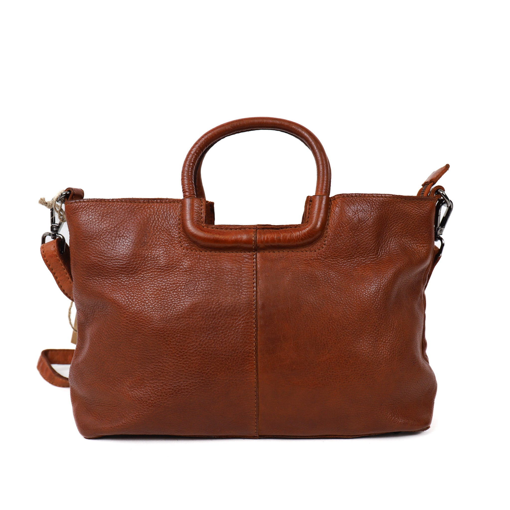 Hand-/schoudertasje 'Jasmijn' M cognac Cognac