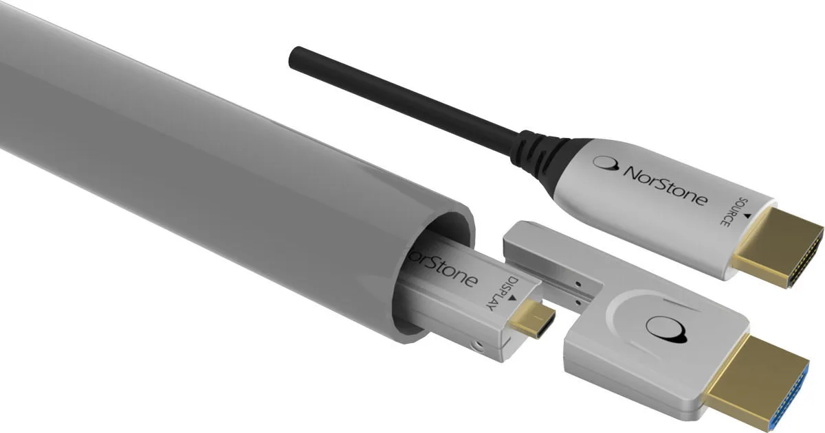 Norstone Jura HDMI-Optic (100 m) Câbles HDMI