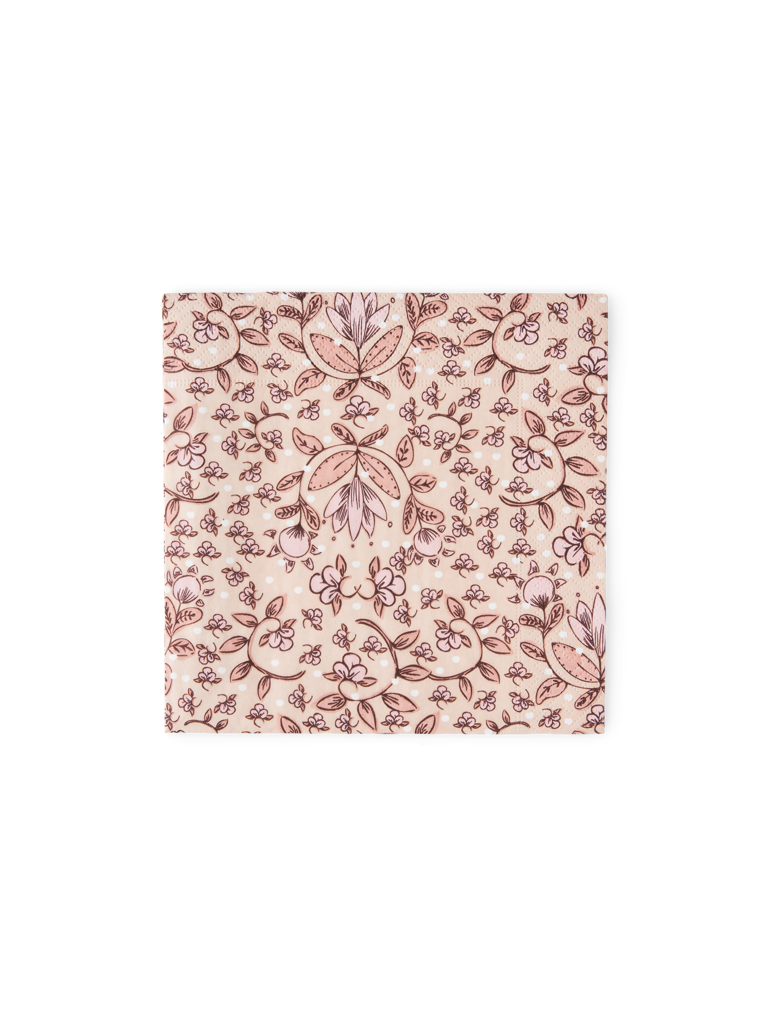 Servietter | 33 x 33 cm. 20 stk. | Sand, Rose