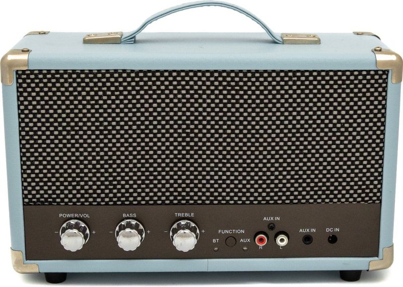 GPO WESTWOODBLU - Bluetooth speaker Westwood, nostalgisch, blauw