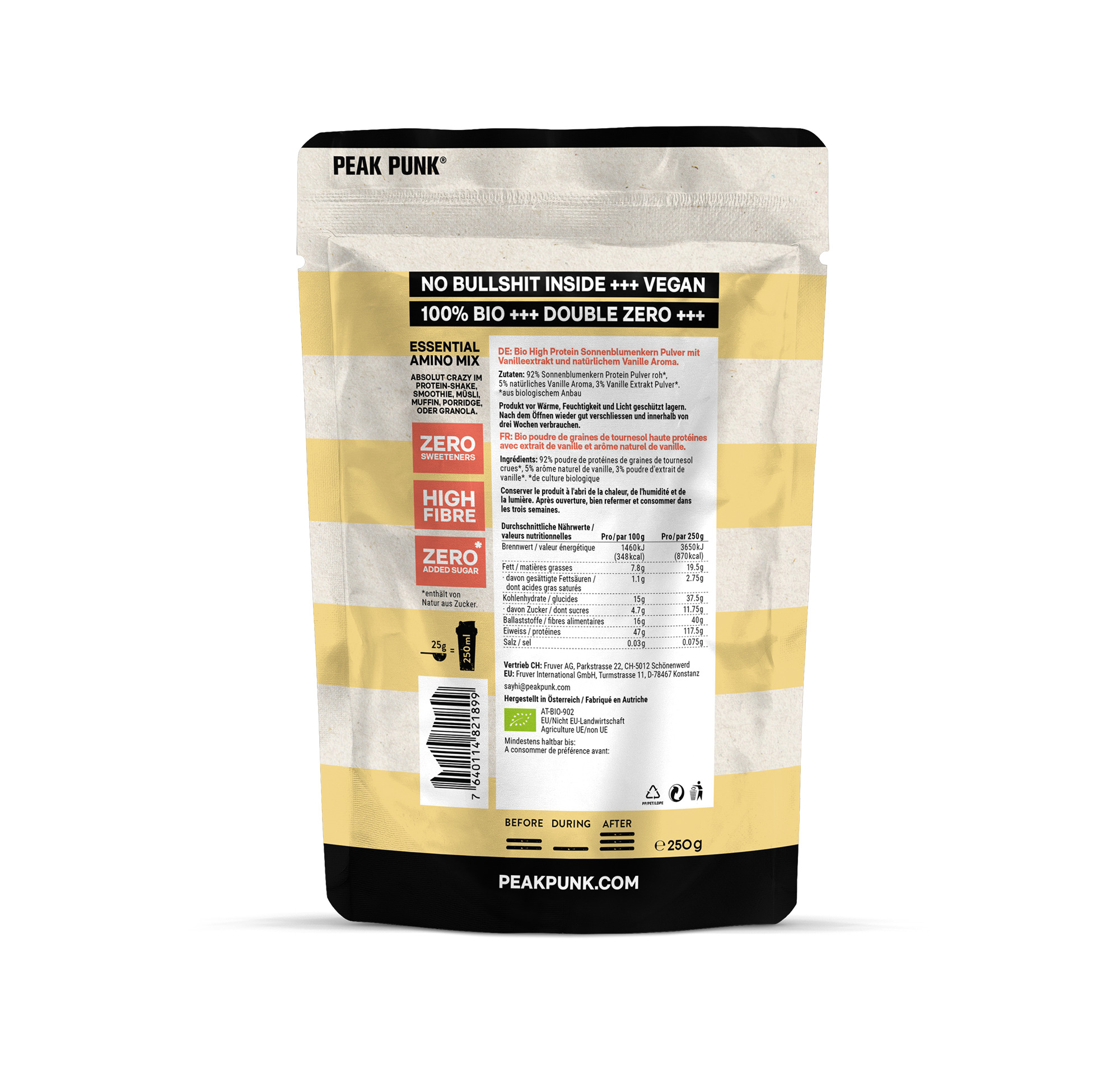 Natural High Protein Bourbon Vanilla