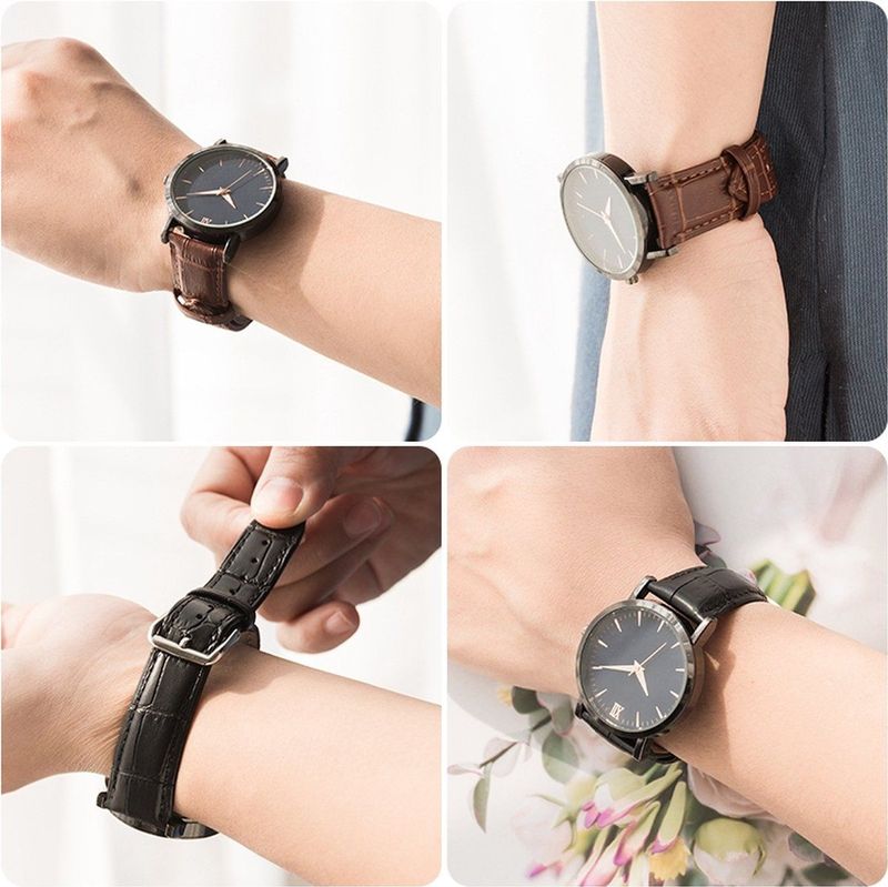 Qubix Smartwatch Bandje 18mm - Wit - Geschikt voor Garmin