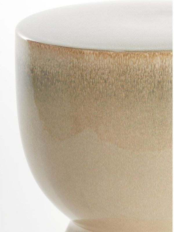 Light & Living - Finca - Bijzettafel - Wit - 28.5x28.5x42cm - Modern