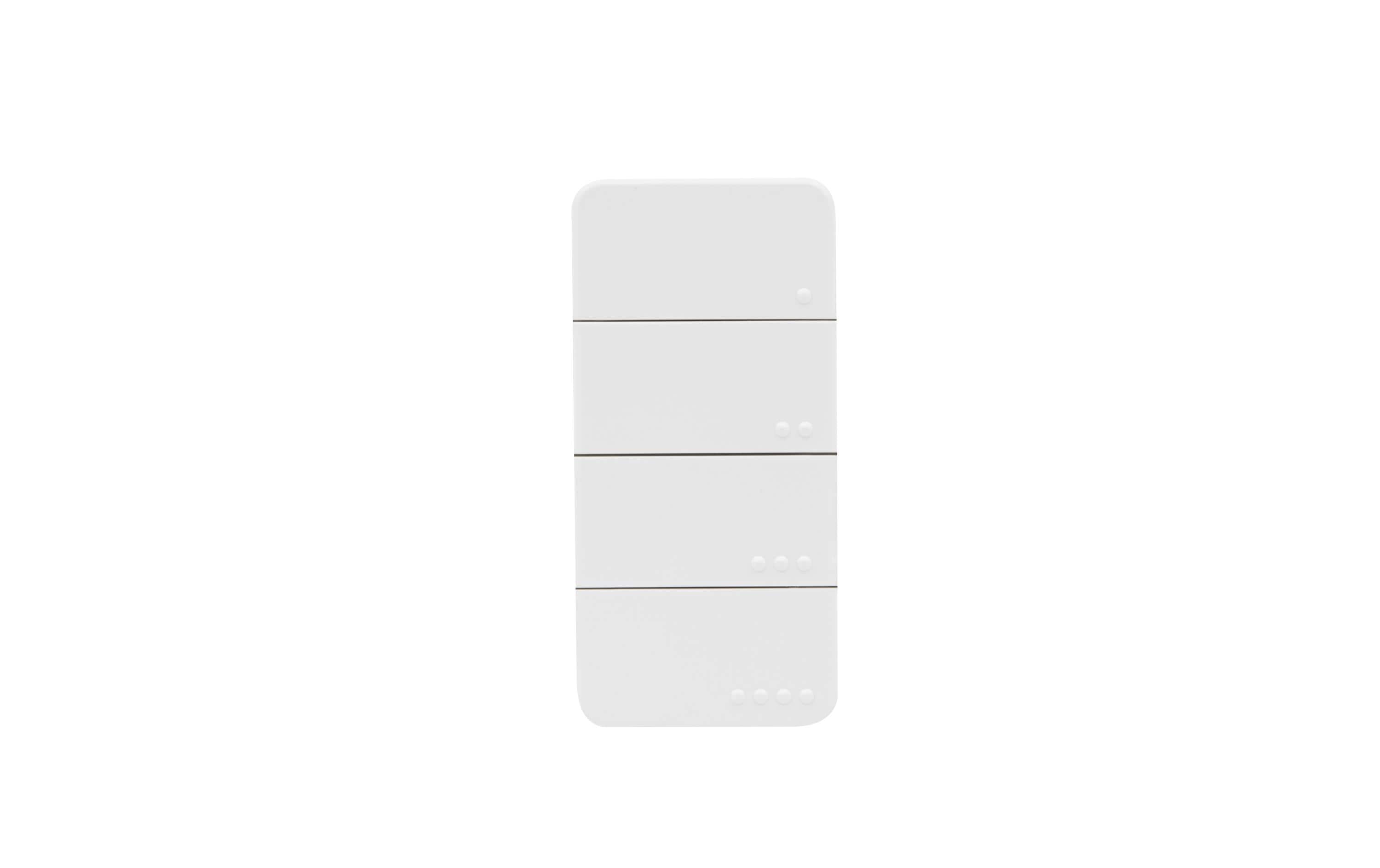 Smart Home Fernbedienung BLU RC Button 4Smarte Bluetooth-Fernbedienung mit vier Tasten