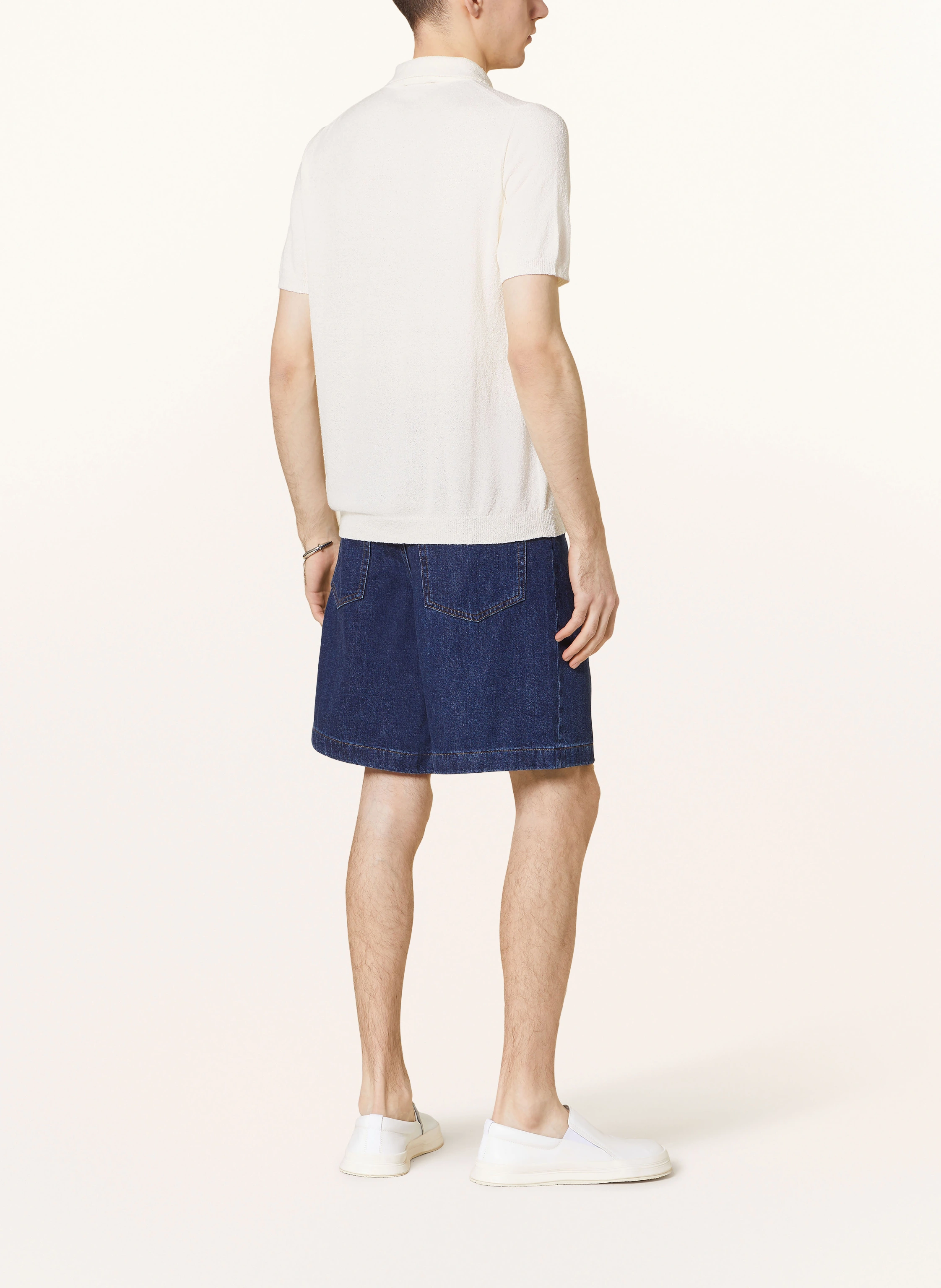 roberto collina Frottee-Poloshirt