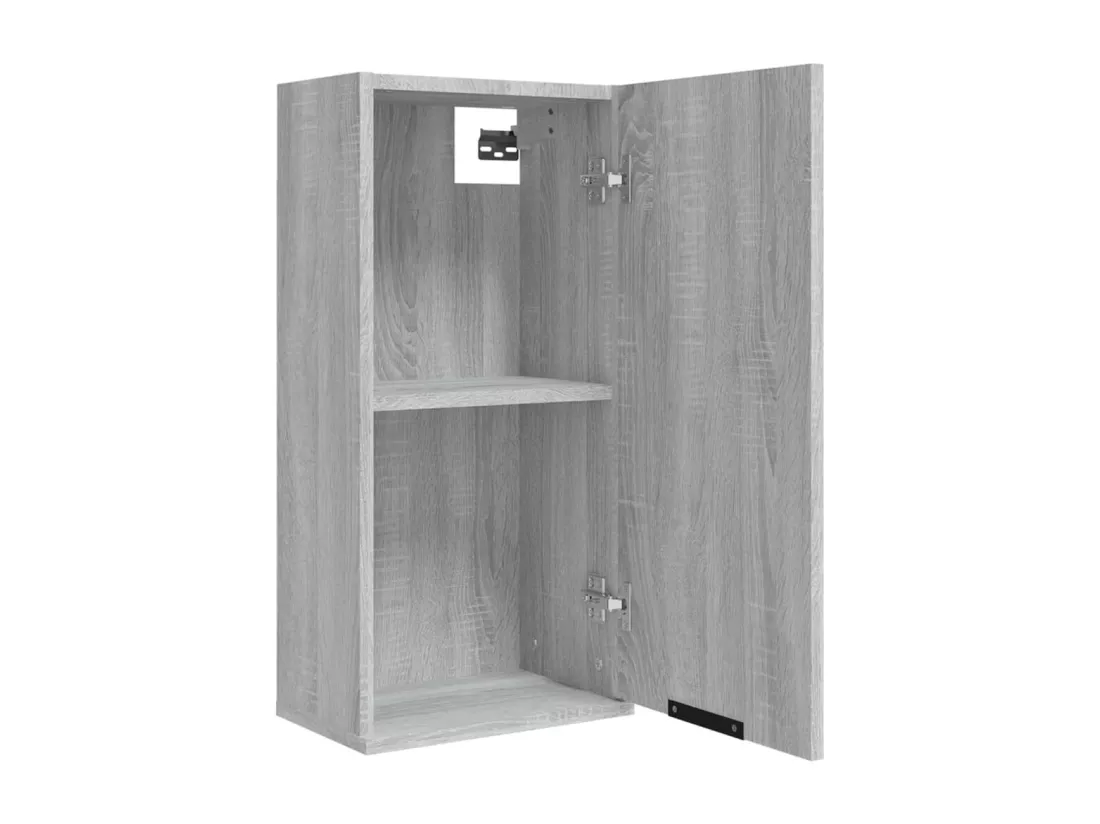 Armoire de salle de bain murale Sonoma gris 32x20x67 cm