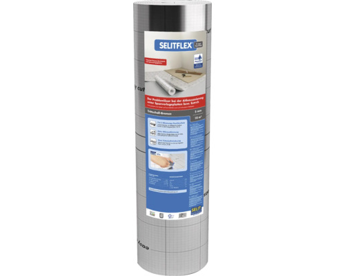 Contactgeluidsisolatie SELITFLEX® 5 mm AquaStop 10 m²