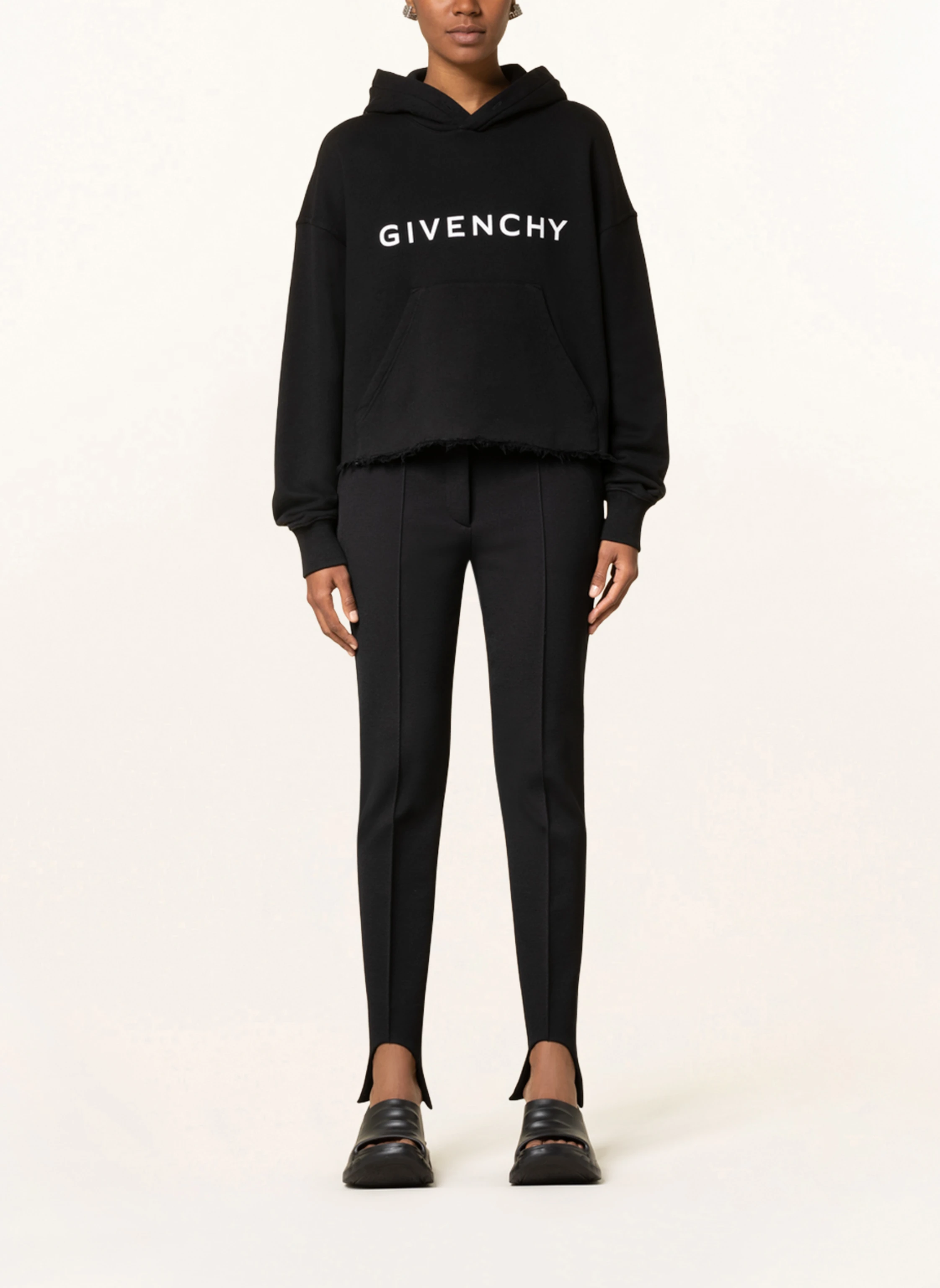 GIVENCHY Cropped-Hoodie
