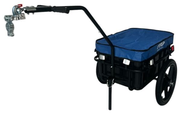 Remorque pour vélo 70L remorque pour vélo avec caisse   réflecteurs - bleu - étanche