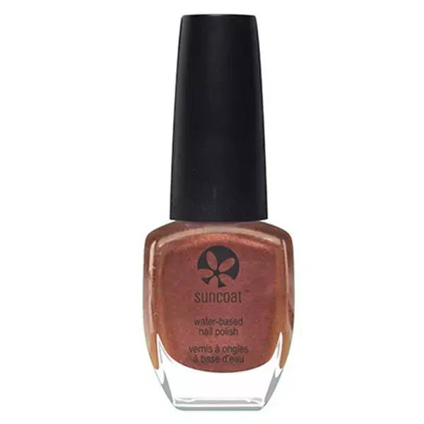 Esmalte vegano à base de água SunCoat, não removível, roxo claro iridescente, 11ml
