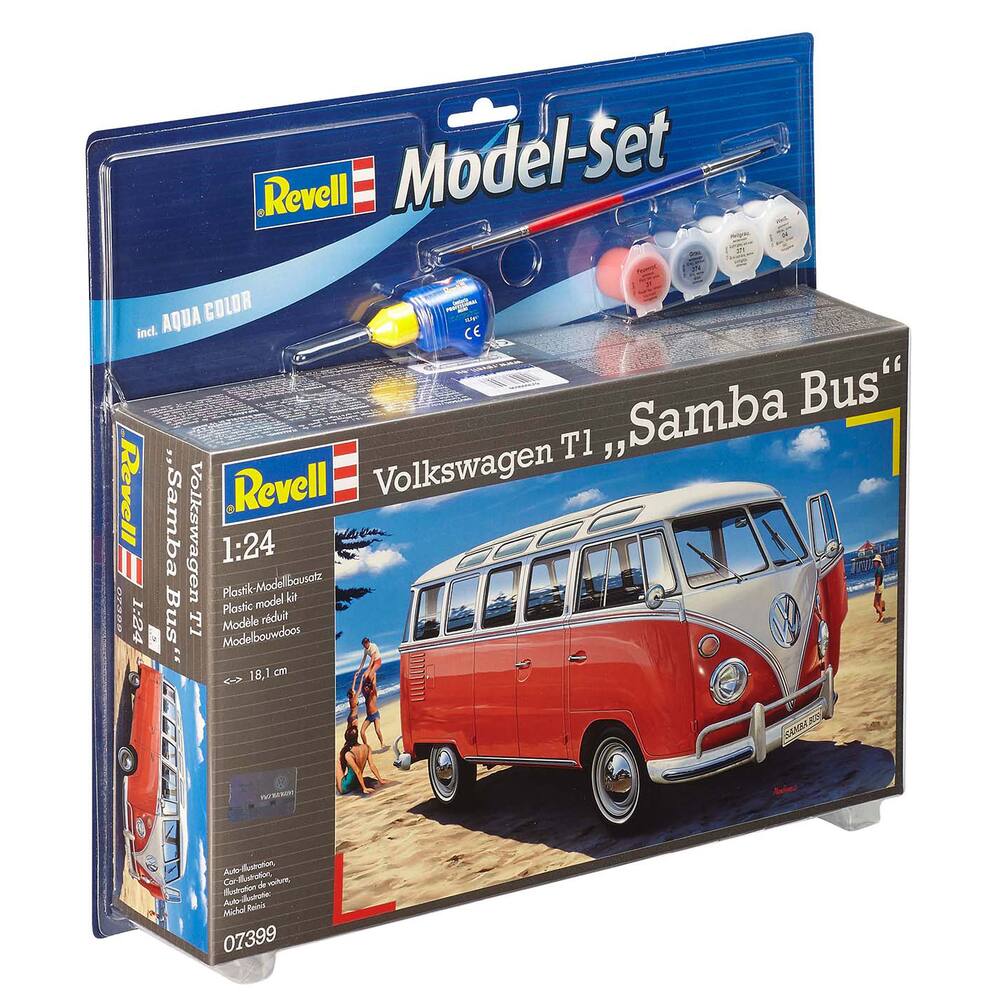 MODEL SET VW T1 SAMBA BUS