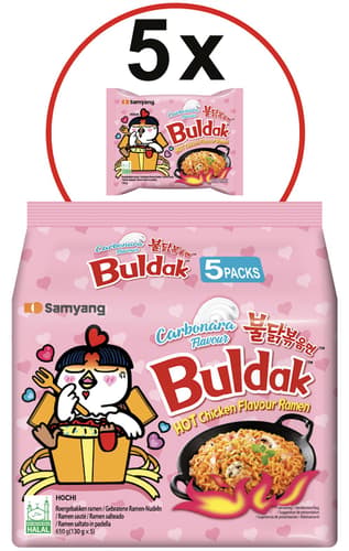 Samyang Buldak Ramen HOT Chicken Carbonara