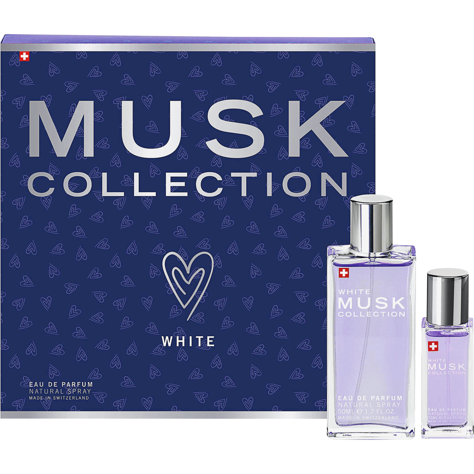 White Musk Collection Eau de Parfum 50 ml + Mini 15 ml, 2-teilig