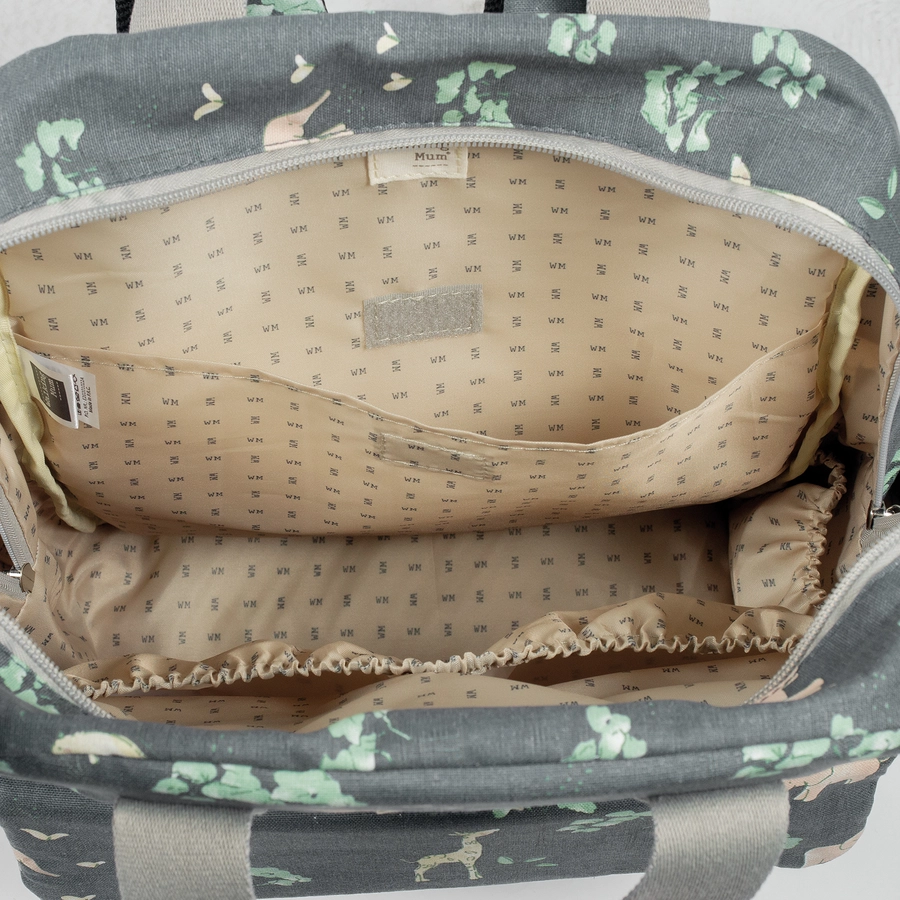 Walking Mum Wickelrucksack Baobab grau