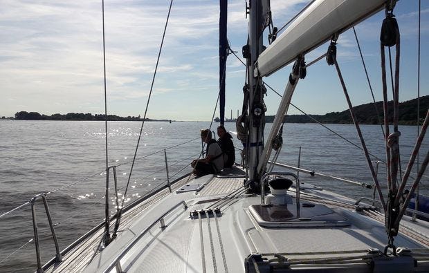 Mondscheinsegeln in Hamburg