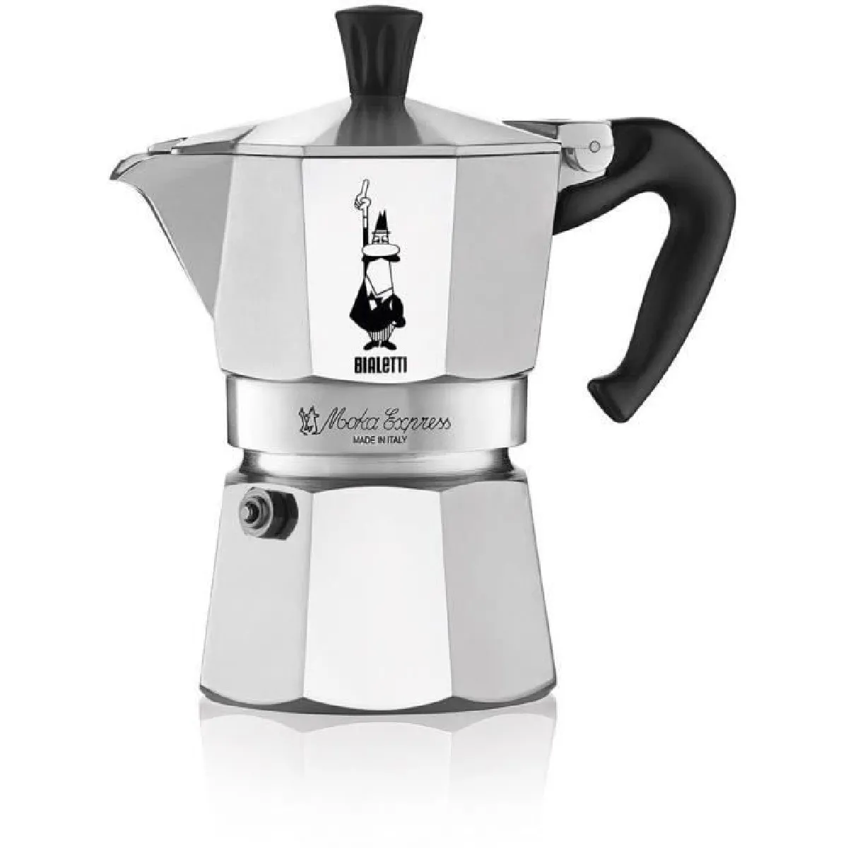 BIALETTI Moka Express - Aluminium - 4 Tasses
