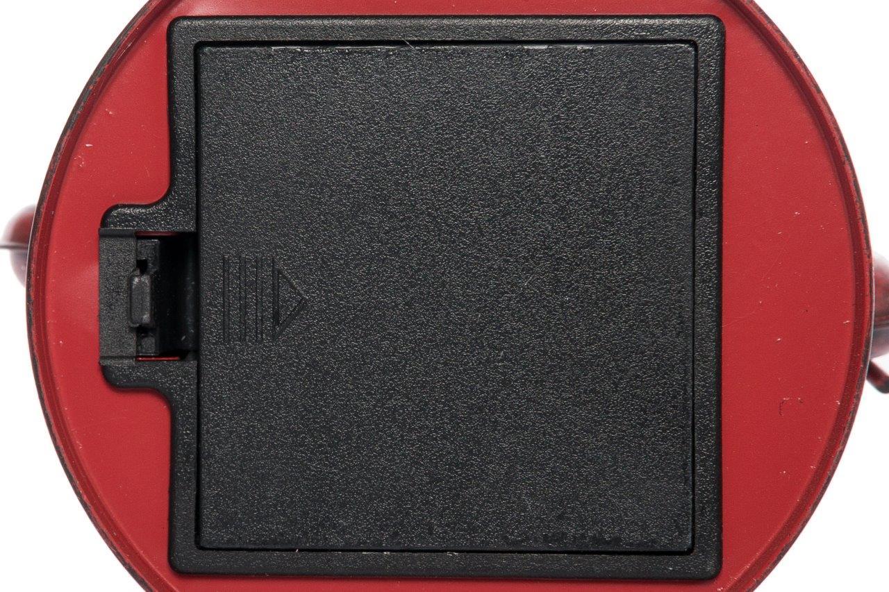 LED-Laterne TEJE - rot antik - batteriebetrieben - 19 cm