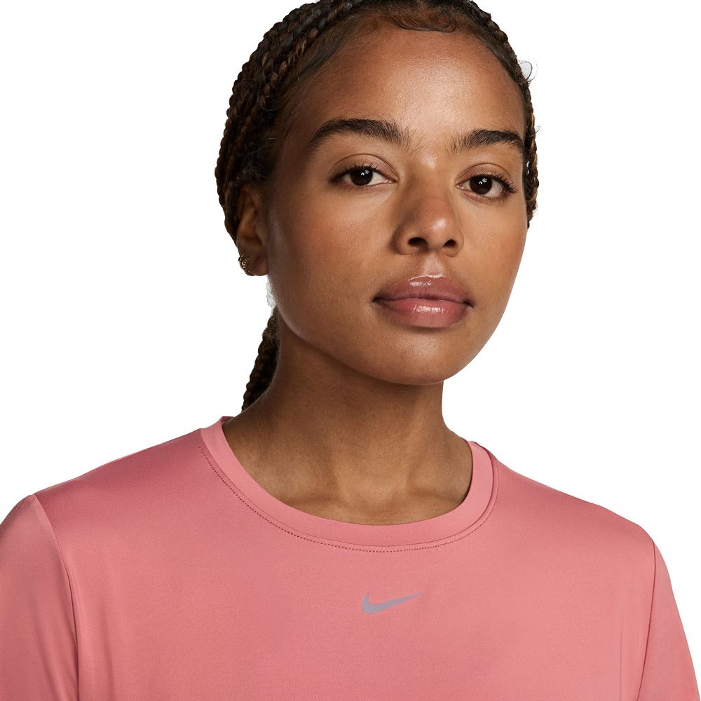 Nike One Classic Dri-Fit T-Shirt Damen canyon pink