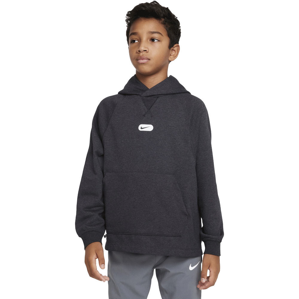 Nike Dri-Fit Athletics Fleece Sweatshirt Kinder schwarz