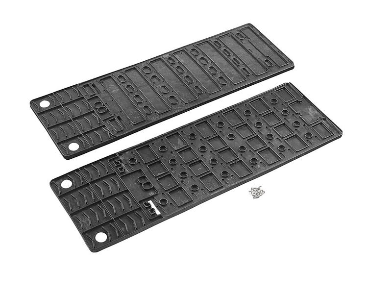 froli Auffahrmatte XL 2 Stück Schwarz Matte