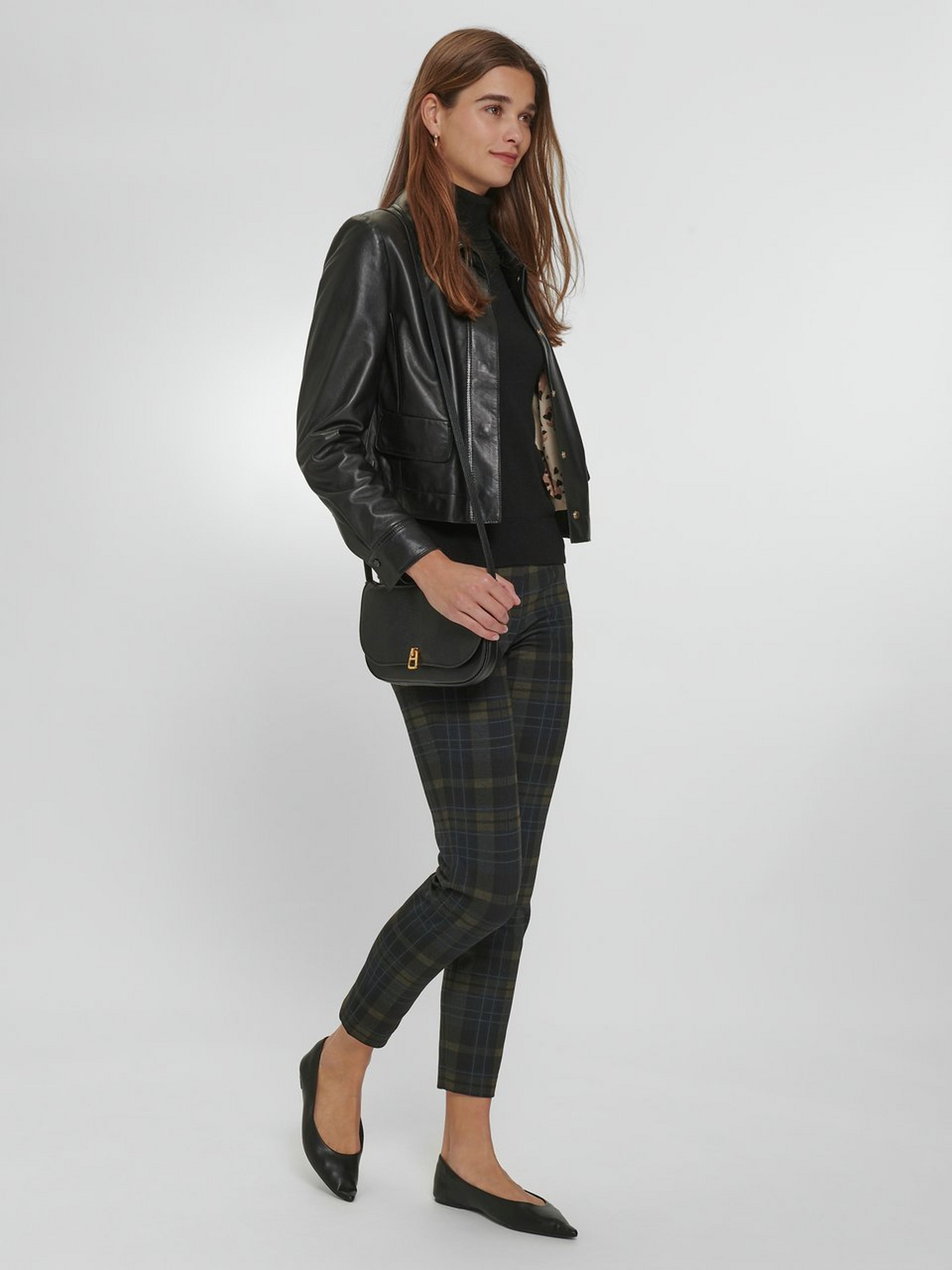 Knöchellange Jersey-Hose