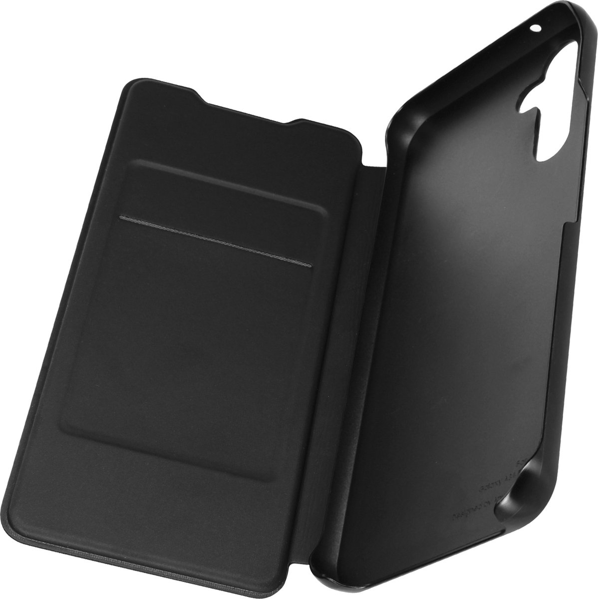 Galaxy A54 5G Wallet Flip Case Tasche mit Kartenfach (GP-FWA546AMABQ) - Schwarz