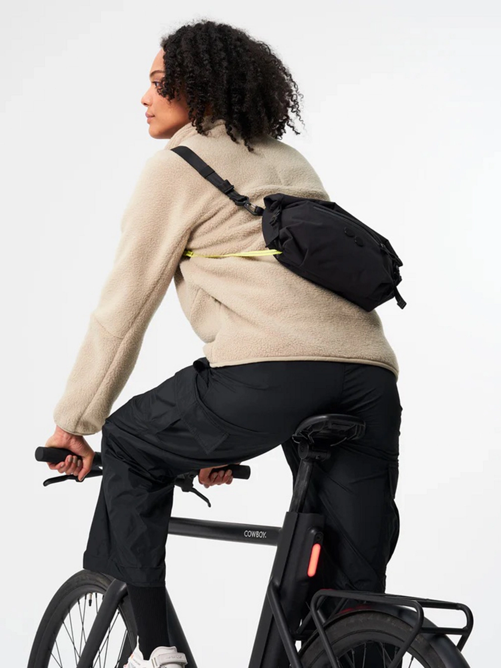 pinqponq Aksel Bag solid black