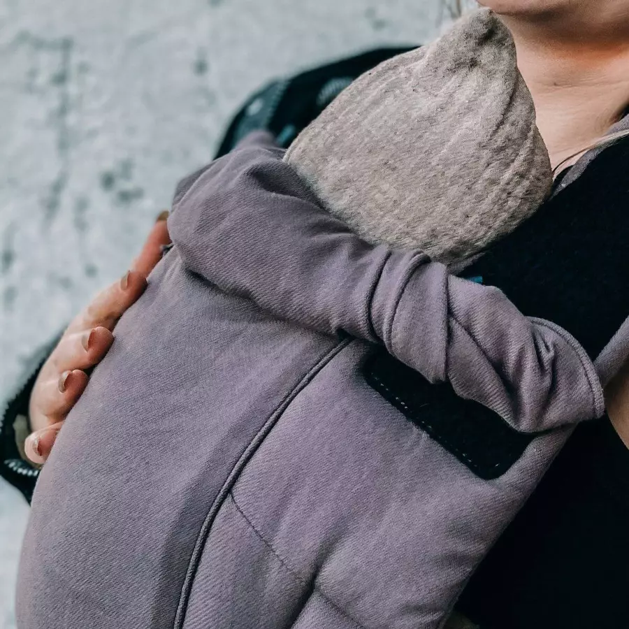Hoppediz Babytrage Bondolino taupe