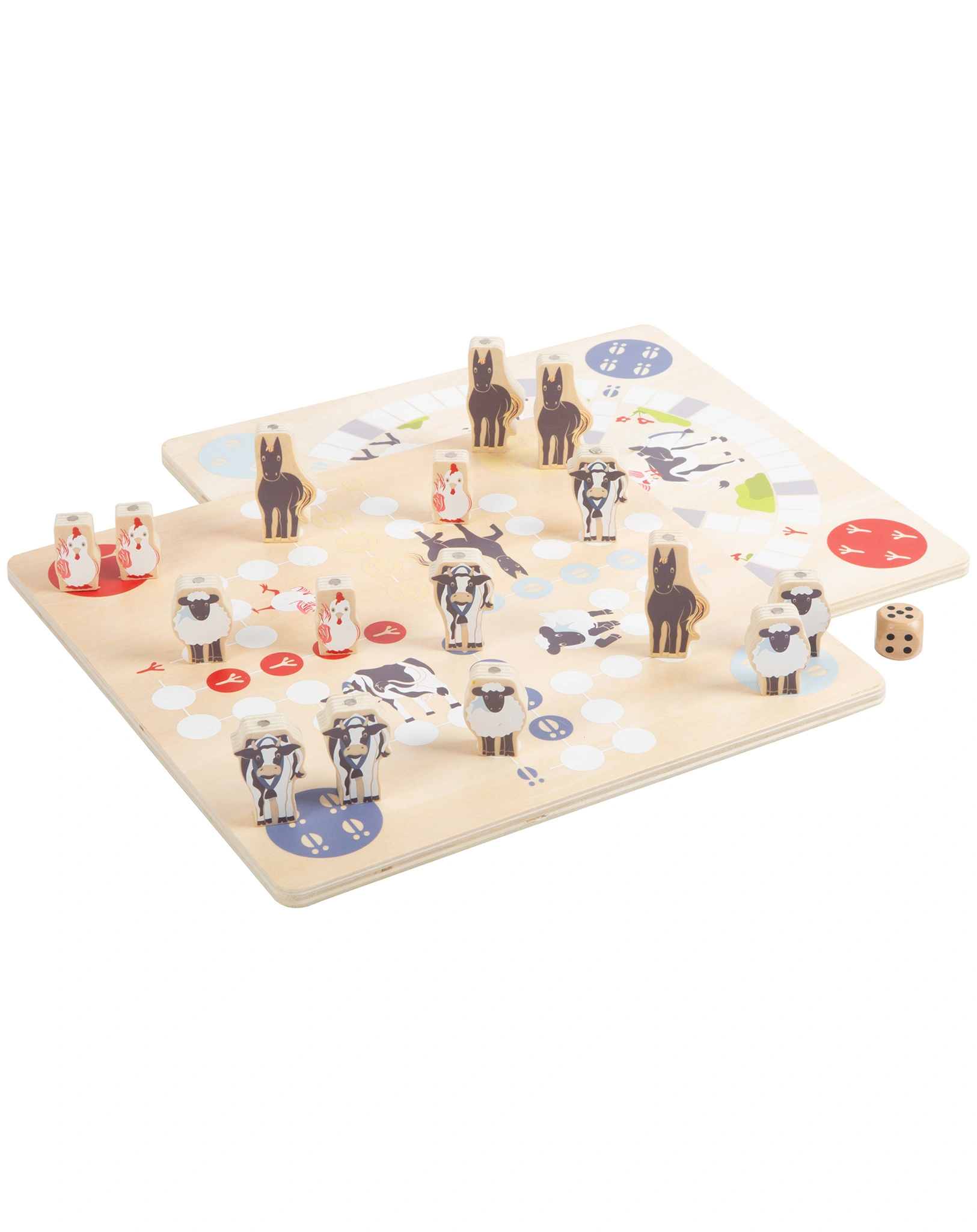 Spielesammlung 4 FRIENDS aus Holz