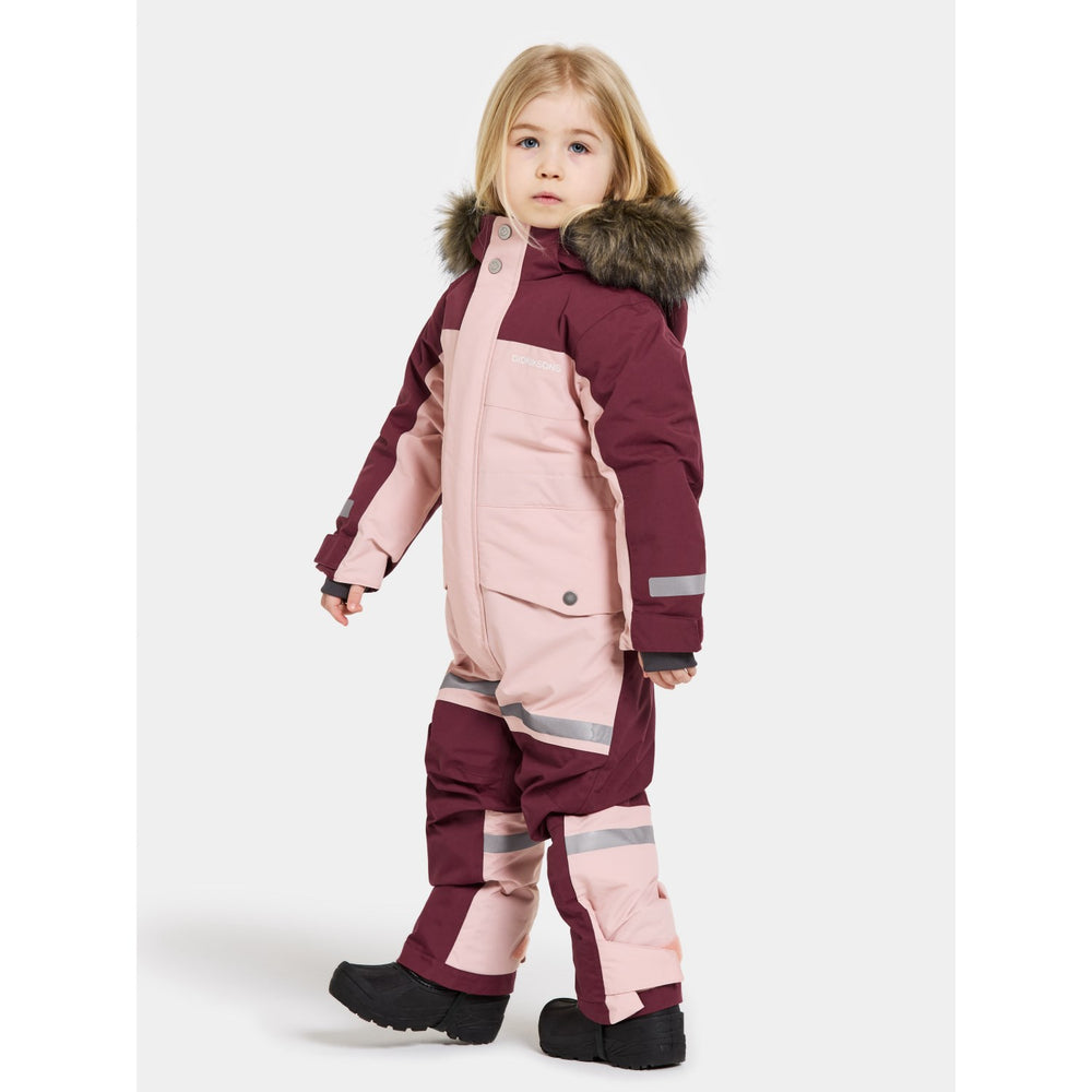 Køb Didriksons Dusty Pink Bjärven Kids Flyverdragt 8 | Luksusbaby