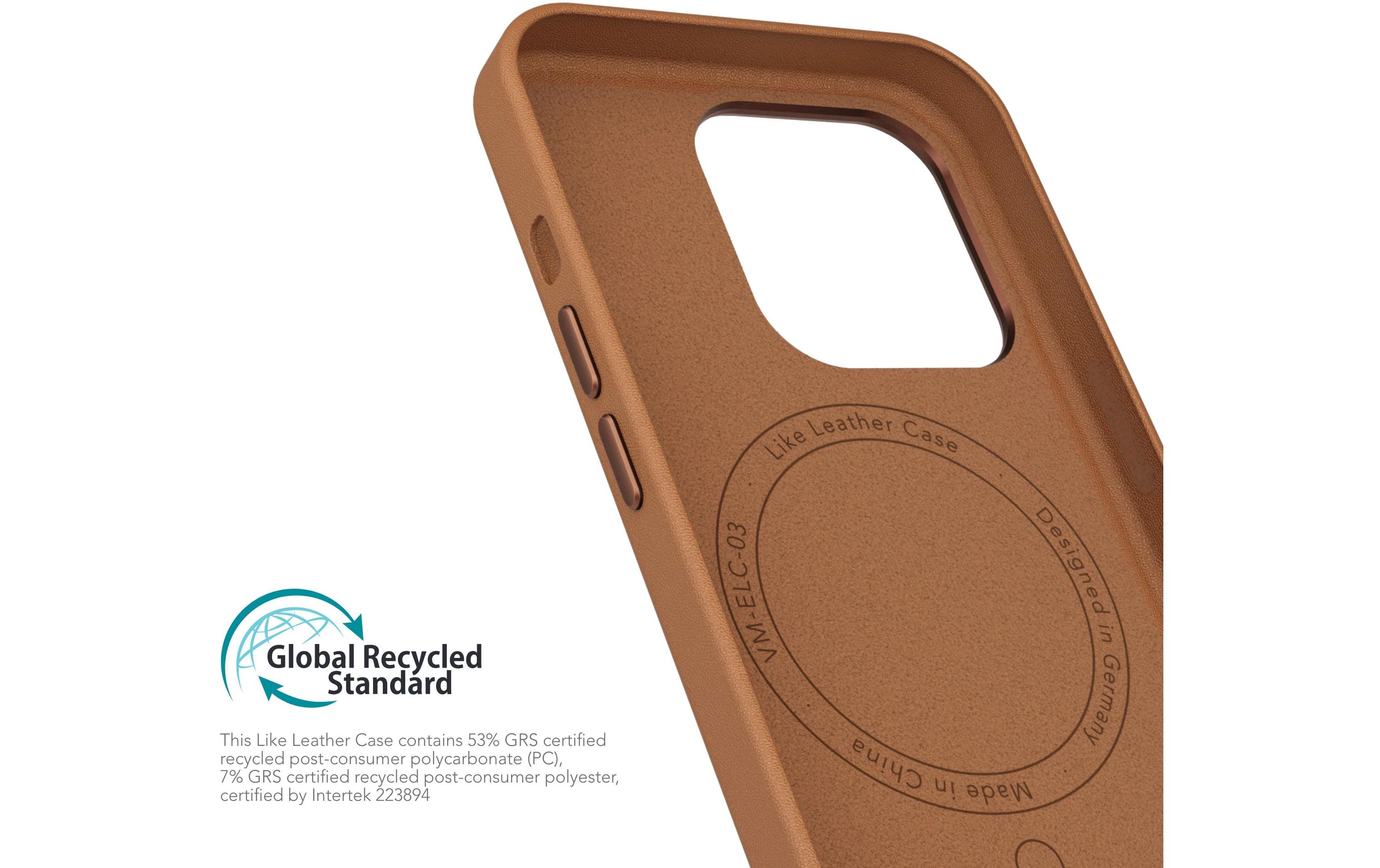 Back Cover Like Leather iPhone 16 Pro Max BraunLeather Backcover für das Apple iPhone 16 Pro Max