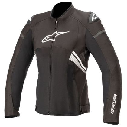 Blouson Alpinestars STELLA T-GP PLUS R V3 - AIR - Noir / Blanc