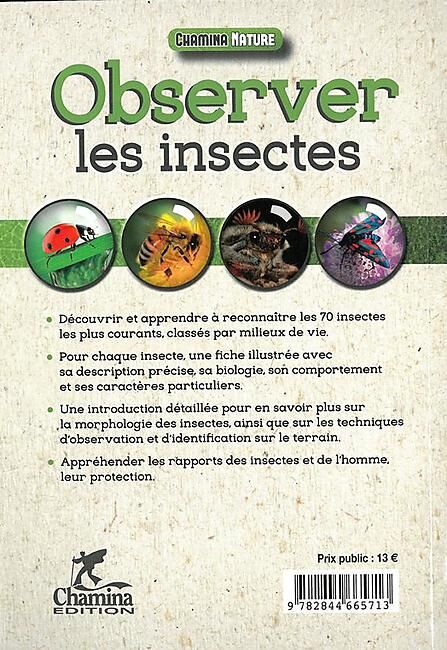 CHAMINA - OBSERVER LES INSECTES