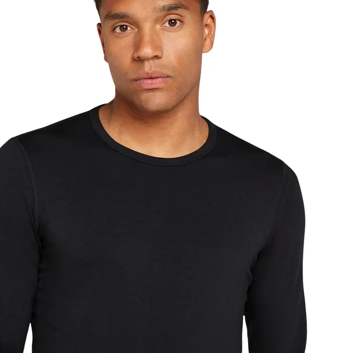 Icebreaker Core Heavyweight LS Crewe Thermoshirt Heren