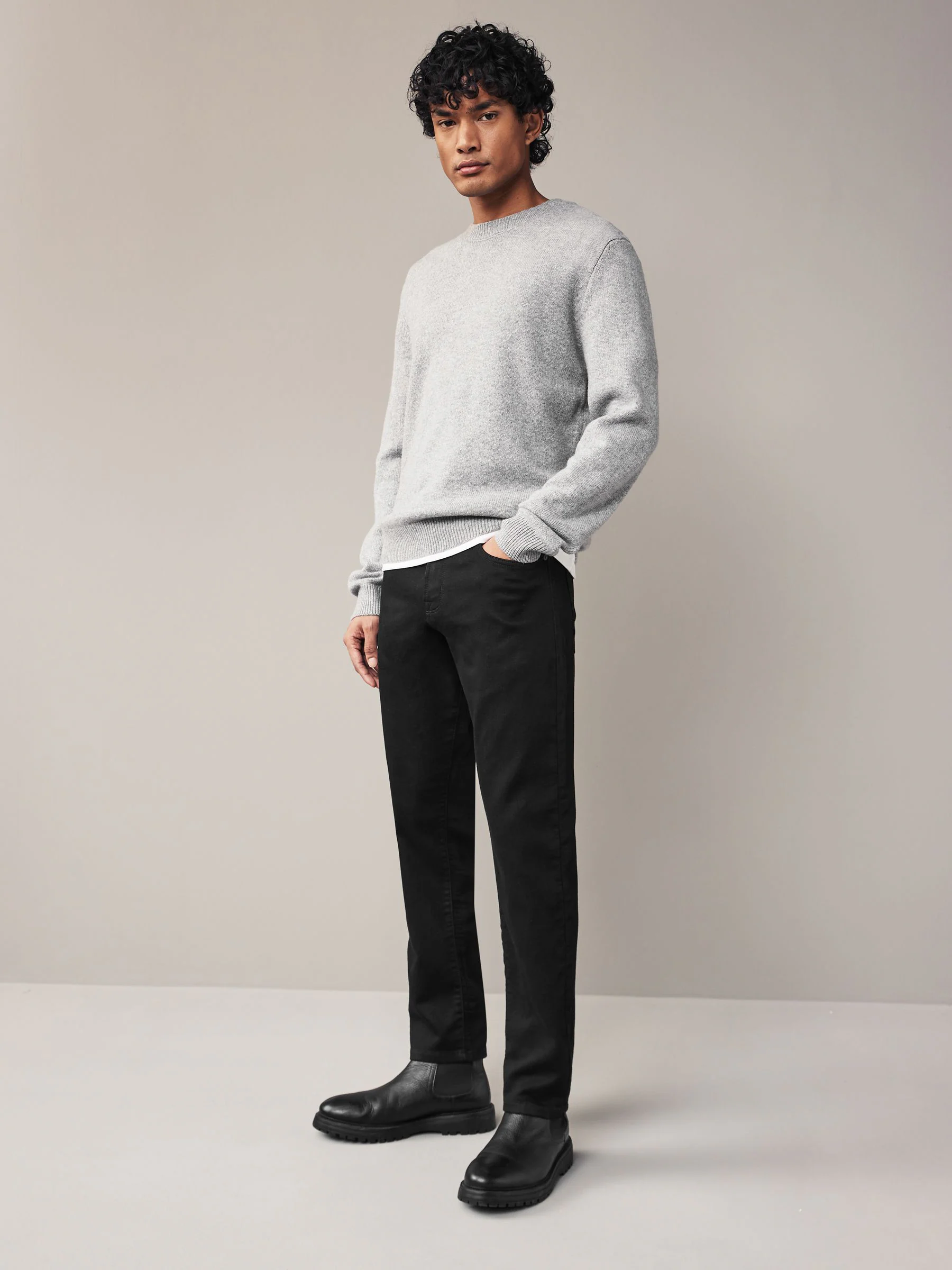 Zwart - Slim Fit - Comfortabele stretchjeans