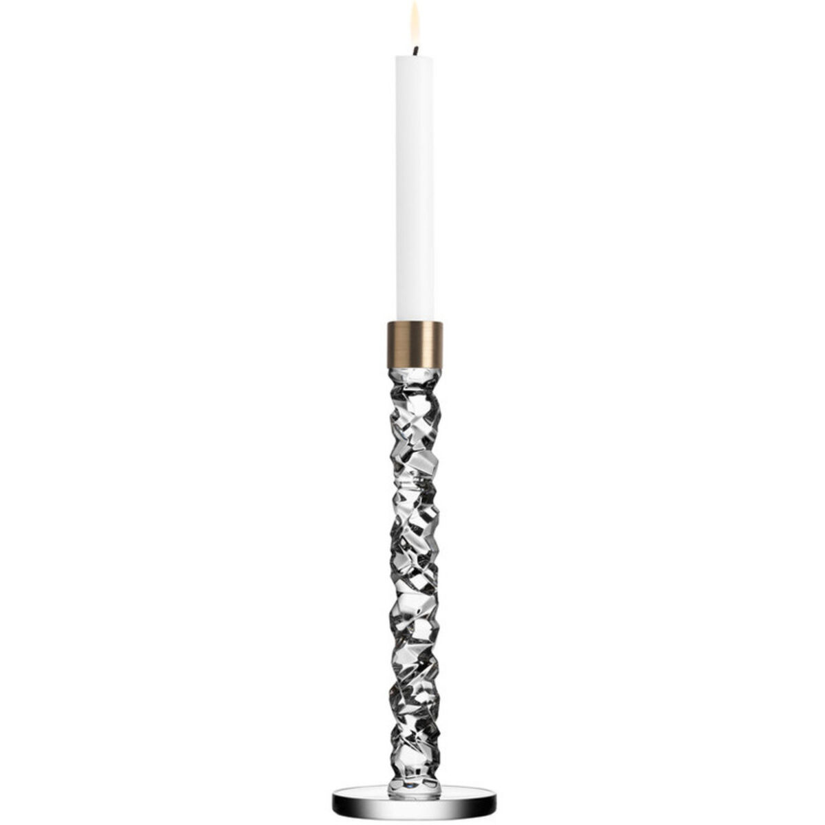 Carat Lysestake H 29,7 cm Messing