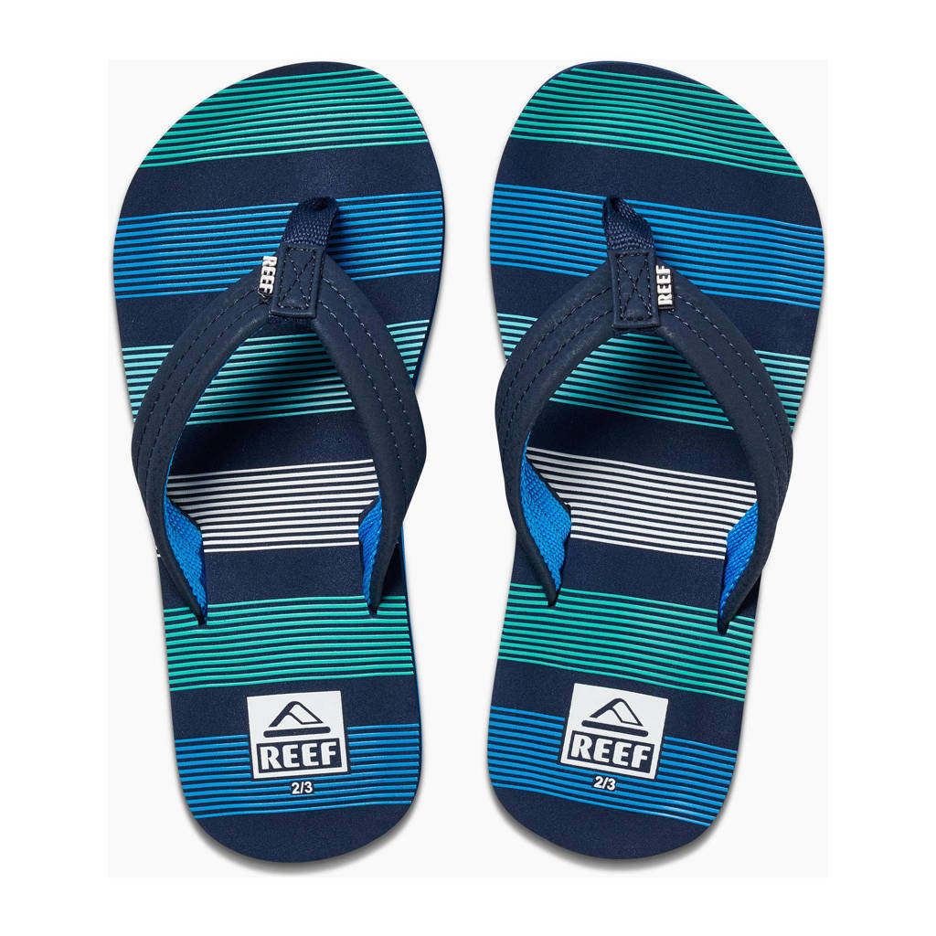 Reef Kids Ahiteenslippers blauw