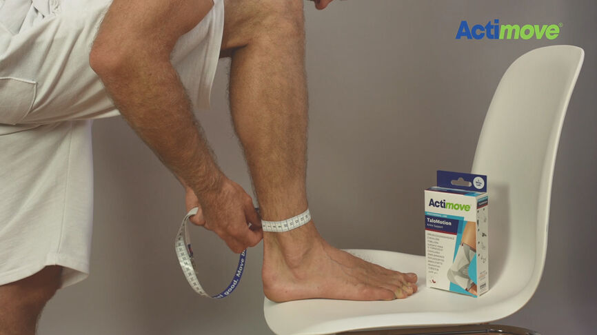 Actimove TaloMotion ankelstøtte venstre XXL 1 stk