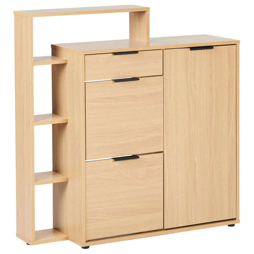 MIRANI - Schoenenkast - Lichthout - Vezelplaat